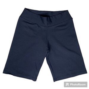 Athletic Legging Shorts Black Size M